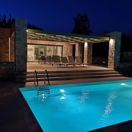 Willa Ouzo Stone House 1 With Private Pool Plomari Zewnętrze zdjęcie