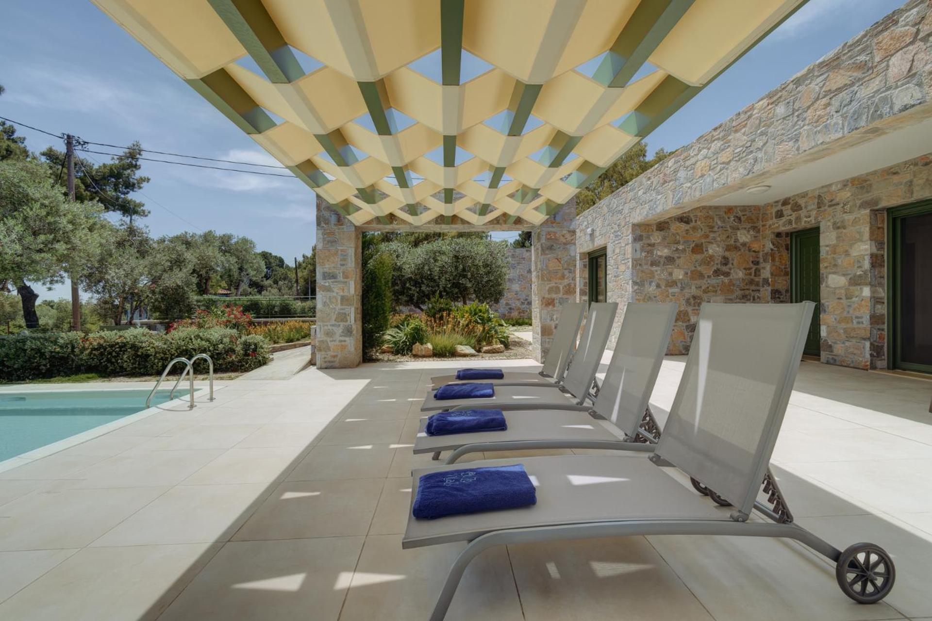 Willa Ouzo Stone House 1 With Private Pool Plomari Zewnętrze zdjęcie